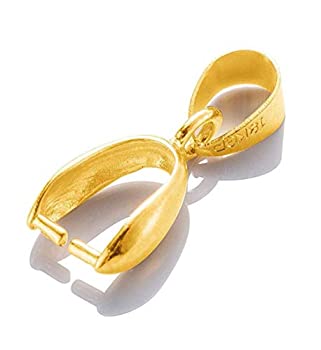 【中古】【輸入品・未使用】Adabele 変色防止ペンダント ピンチベイル 18mm コネクタ 金メッキ真鍮 ジュエリークラフト製作用 BF246-2 20個｜スカイマーケットプラス