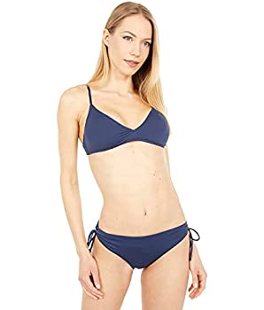 【中古】【輸入品・未使用】Roxy Women's Solid Beach Classics Athletic Bikini Top, Mood Indigo 211, M