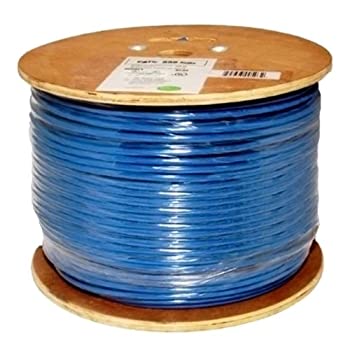 【中古】【インポート品・未当て嵌める】Vertical Cable Cat6, 550 MHz, Shielded, 23AWG, Solid Bare Copper, 1000フィート, Blue, Bulk Ethernet Cable
