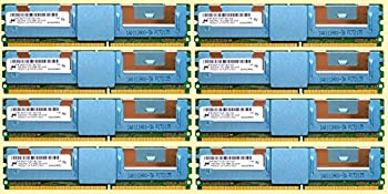 【中古】【輸入品・未使用】Dell 64GB キット ( 8 x 8GB ) DDR2 5300F 677MHz フルバッファ ECC サーバーメモリー RAM Dell Poweredge 1950 2950 6950 Precision 690 T7400