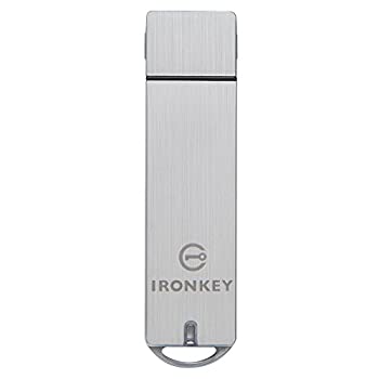 【中古】【インポート品・未当て嵌める】キングストン Kingston キュリティ USB記憶装置 64GB USB3.0 IronKey S1000 IKS1000B/64GB 5年引きうける