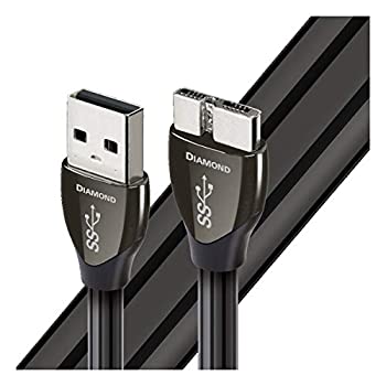 【中古】【インポート品・未当て嵌める】AudioQuest???金剛石???USB有線テレビ0.75?M???USB 3.0???マイクロ