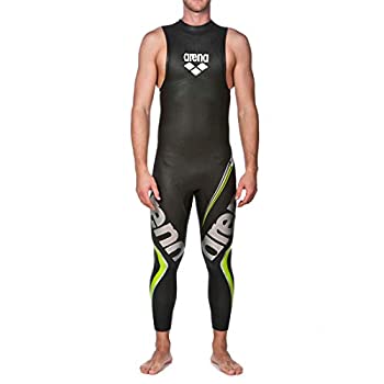 【中古】【インポート品・未当てはめる】Arena Triwetsuit Carbon Sleeveless Wetsuit, Black, Small