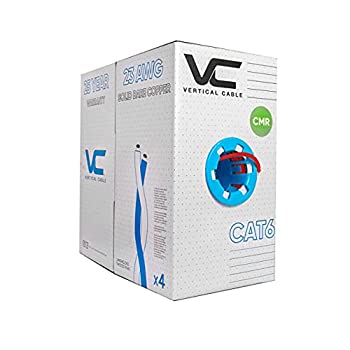 【中古】【輸入品・未使用】Vertical Cable Cat6, 550 MHz, UTP, 23AWG, Solid Bare Copper, 1000ft, Red, Bulk Ethernet Cable - 161 Series｜スカイマーケットプラス