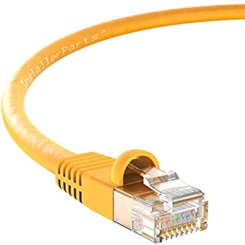 【中古】【インポート品・未当てはめる】InstallerParts (500本風呂敷き包み イーサネットケーブル CAT6有線テレビ UTP トランク0.5フート - 黄色 - 専門的続きもの - 10ギガビ