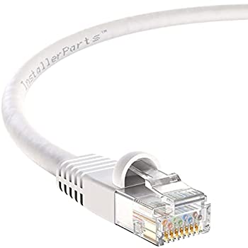 【中古】【インポート品・未当てはめる】InstallerParts (70本風呂敷き包み イーサネットケーブル CAT6有線テレビ UTP ブーツ15フート - 白いこと - 専門的続きもの - 10ギガビッ