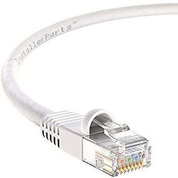 【中古】【インポート品・未当てはめる】InstallerParts (300本風呂敷き包み イーサネットケーブル CAT5E有線テレビ UTPブーテッド2フート - 白いこと - 専門的続きもの - 1ギガビ