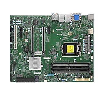 【中古】【輸入品・未使用】Supermicro マザーボード MBD-X11SCA-F-O Core i3 S1151 C246 最大64GB PCIe SATA ATX リテール