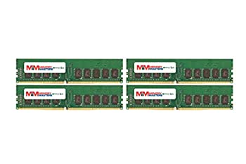 【中古】【インポート品・未当て嵌める】MemoryMasters 32GB (4x8GB) DDR4-26ubia パソコン4-21300 ECC UDIMM 2Rx8 1.2V 緩衝装置なし記憶装置、ワークステーション用