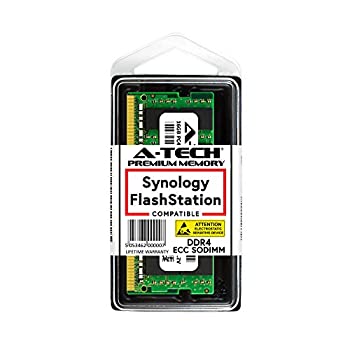 【中古】【インポート品・未当て嵌める】A-Tech 16GB モデュール Synology FlashStation FS1018 NAS サーヴァー用 - DDR4 2133Mhz マイコン4-17000 ECC アンバッファード SODIMM 記憶装置 ランダムアクセス記憶装置 (S