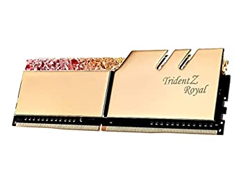 【中古】【インポート品・未当て嵌める】Trident Z ロイヤル続きもの 32GB (4 x 8GB) 288いの一番 RGB DDR4 SDRAM DDR4 3200 (パソコン4 25600) デスクトップメモリモデル F4-3200C14Q-32GTRS