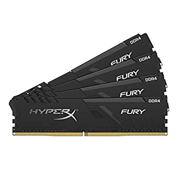 【中古】【インポート品・未当て嵌める】キングストン Kingston 事務机いの一番パソコン用記憶装置 DDR4 3466MHz 8GBx4枚 HyperX FURY CL16 HX434C16FB3K4/32