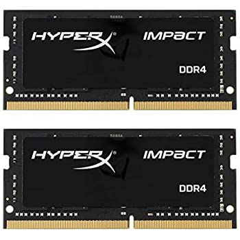 【中古】【インポート品・未当て嵌める】キングストン Kingston 万覚え帳パソコン用記憶装置 DDR4 2933MHz 32GBx2枚 HyperX Impact CL17 1.2V Unbuffered SODIMM HX429S17IBK2/64