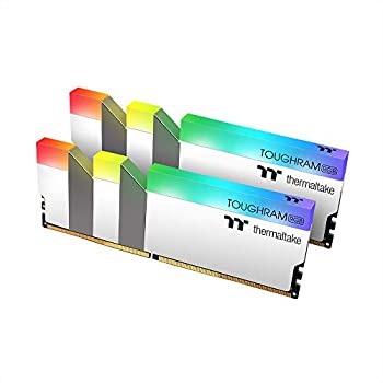 【中古】【輸入品・未使用】Thermaltake TOUGHRAM RGB 64GB (2x32GB) DDR4 3600MHz C18 1.35V DIMM デスクトップゲーミングメモリ ホワイト R022R432GX2-3600C18A