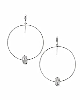 【中古】【輸入品・未使用】Kendra Scott Elora イヤリング 14Kゴールド レディースファインジュエリー, ホワイトゴールド 金属, 宝石なし。,｜スカイマーケットプラス