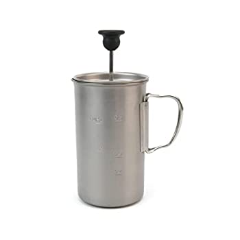 【中古】【輸入品・未使用】スノーピーク(snow peak) チタンカフェプレス3カップ CS-111|スカイマーケットプラス