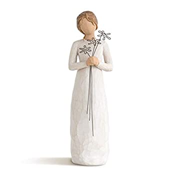 【中古】【輸入品・未使用】ウィローツリー彫像 【Grateful】 - 感謝 誕生日 プレゼント 女性 人形 雑貨 置物 彫刻 ナチュラル [並行輸入品]｜スカイマーケットプラス