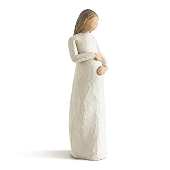 【中古】【輸入品・未使用】ウィローツリー彫像 【Cherish】 - いつくしみ 出産 祝い 懐妊 天使 人形 置物 彫刻 ナチュラル|スカイマーケットプラス