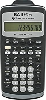 【中古】【インポート品・未当てはめる】TEXBAIIPLUS - Texas Instruments BA-II Plus Adv. Financial Calculator by Texas Instruments