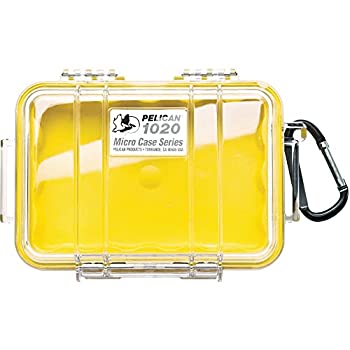【中古】【輸入品・未使用】PELICAN ハードケース 1020 N 0.4L イエロー 1020-027-100