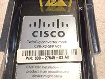 【中古】【輸入品・未使用】800-27645-02 Cisco CVR-X2-SFP TwinGig Converter Module
