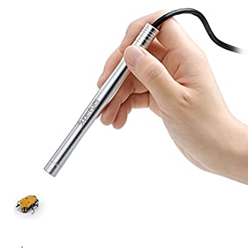 【中古】【輸入品・未使用】スーパーアイズ Supereyes B005 1~200倍 携帯USBデジタル顕微鏡 ビデオカメラ 内視鏡、拡大鏡、管径11mm、LEDライト、三脚付|スカイマーケットプラス