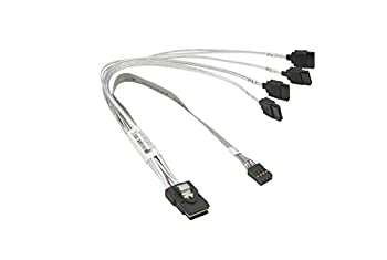 【中古】【輸入品・未使用】Supermicro CBL-0118L-03 Ipass to 4 SATAケーブル 23CM W/25.5cm SB、S、30AWG