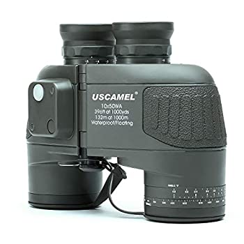 【中古】【輸入品・未使用】USCAMEL レンジファインダーコンパス付き10x50防水高倍率双眼鏡 - 適用 バードウォッチング コンサート狩猟|スカイマーケットプラス