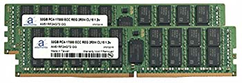【中古】【インポート品・未当て嵌める】Adamanta 64?GB ( 2?x 32gbSupermicro用サーバーメモリアップグレードMini Server e300???8d ddr4?2133?MHz pc4???17000?ECC Registe