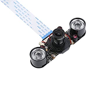 【中古】【インポート品・未当て嵌める】Raspberry Pi 4 Camera IR-CUT ラズベリーパリア犬3写真機IRカットナイトビジョンカメラモジュールサポートラズベリーパイ3青写真B RPI3青写真B +