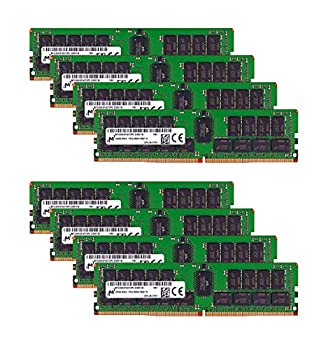 【中古】【インポート品・未当てはめる】Micron 記憶装置 バンドル 256GB (8x32GB) DDR4 マイコン4-21333 2666MHz (8 x MTA36ASF4G72PZ-2G6E1) デュアル 序列付ける 書きとどめる済み ECC RDIMM 取り替えっこ性 R630