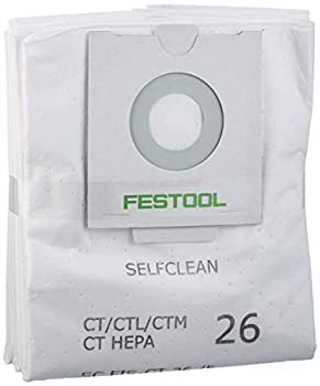 【中古】【インポート品・未当て嵌める】FESTOOL セルフクリ-ン集塵ろ波器御徒面子 CT 26 (5枚入) 496187
