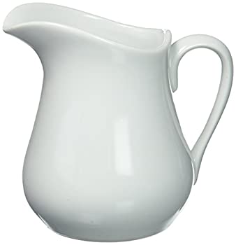 【中古】【インポート品・未当て嵌める】HIC Classic Porcelain Pitcher and Creamer, White, 4-Ounce (1, A)  水さし 白いこと 110ml