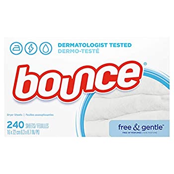 【中古】【インポート品・未当て嵌める】Bounce Fabric Softener Dryer Sheets Free \u0026 Gentle 240CT by Bounce