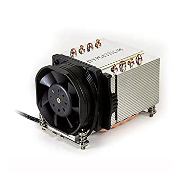 【中古】【インポート品・未当て嵌める】Dynatron A24 アルミニウムスタックフィン ヒートパイプ付き添い人 中央処理装置空調設備ソケット AM4 2U用