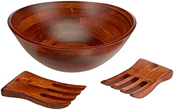 【中古】【輸入品・未使用】Lipper International Large Cherry Wavy Rim Bowl with Salad Hands by Lipper International|スカイマーケットプラス