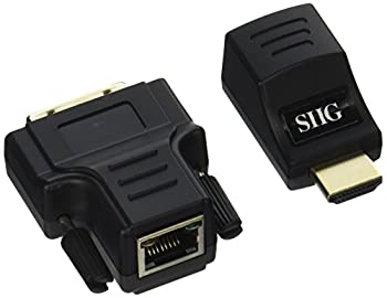 【中古】【インポート品・未当て嵌める】DVI TO HDMI OVER CAT5E MINI-EXTENDER パソコン・周辺機器-PCアクセサリー-変換コネクタ・ケーブル