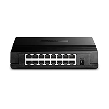 【中古】【輸入品・未使用】TP-LINK TL-SF1016D 16-Port 10/100Mbps Desktop Switch, 3.2Gbps Capacity by TP-Link [並行輸入品]