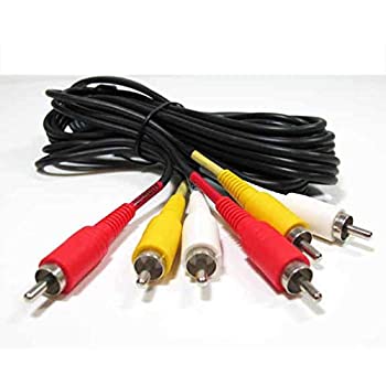 【中古】【インポート品・未当て嵌める】空想科学小説 Cable 3フート 3 RCA牡 - 3 RCA牡 オーディオビデオケーブル
