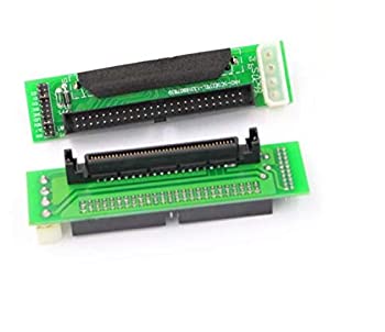 【中古】【輸入品・未使用】Micro SATA Cables SCSI 50ピンから80ピンアダプター