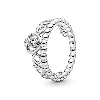 【中古】【輸入品・未使用】(パンドラ) Pandora 190880CZ マイプリンセスリング サイズ5号