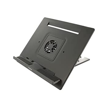 【中古】【輸入品・未使用】I-ROCKS 10-15 Adjustable iPad and Notebook Stand with Detachable Cooling Fan Model -Black IR-1360-BK by i-rocks