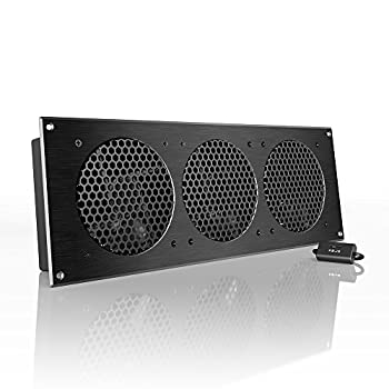 【中古】【輸入品・未使用】AC Infinity AIRPLATE S9 静音 冷却 ファン システム 18インチ 速度 制御機能 付き ホームシアター AV キャビネット 冷却用