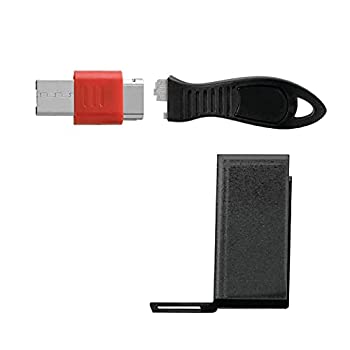【中古】【インポート品・未当て嵌める】Kensington USB Lock W Cable Guard Rectang その他-パソコン・周辺機器