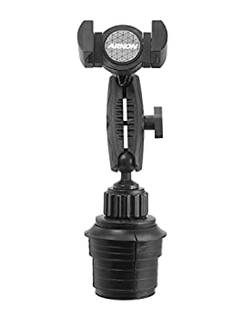 【中古】【輸入品・未使用】ARKON 車用カップホルダー携帯電話と中型タブレットマウント iPhone Xs XR 8 7 Plus Galaxy Tab リテール用 ブラック (XLRM023)｜スカイマーケットプラス