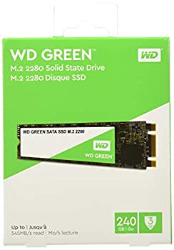 【中古】【輸入品・未使用】WD 内蔵SSD M.2-2280 / 240GB / WD Green / SATA3.0 / 3年保証 / WDS240G2G0B