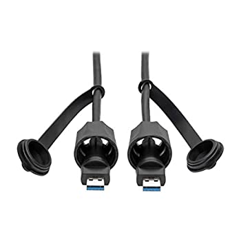【中古】【輸入品・未使用】Tripp Lite USB-A to USB-Aケーブル、SuperSpeed、3.0 / 3.1、工業用 - IP67、シールド付き、M/M、0.91 m