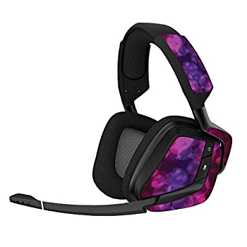【中古】【輸入品・未使用】MightySkins スキンデカールラップ Corsair ステッカー保護カバー 100色展開, Corsair Void Pro Gaming Headset, CORVO-Star Power