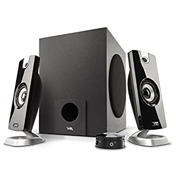 【中古】【輸入品・未使用】Cyber Acoustics ゲーミングスピーカー（3個セット、黒） 並行輸入品