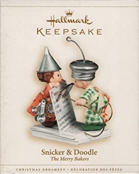 【中古】【輸入品・未使用】ホールマーク記念品オーナメントMerry Bakers Snicker & Doodle 2006